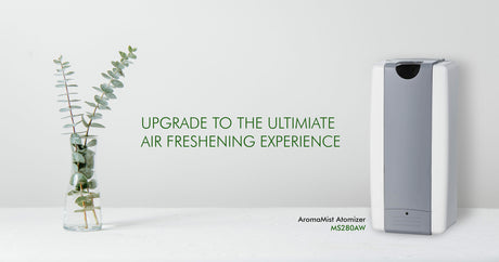 AromaMist Atomizer MS-280AW – The Revolutionary Air Freshener For Washrooms