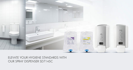 Maintaining Hygiene With Toilet Seat Sanitizers And Spray Dispenser SD7145C