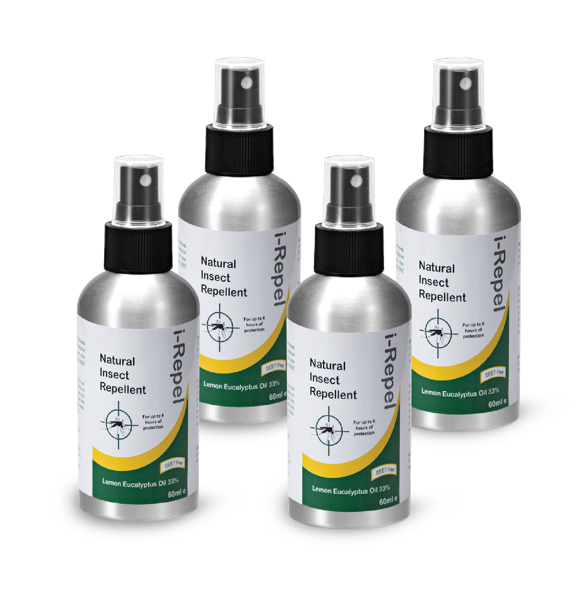 NuFeel® i-Repel Natural insect repellent 4 x 60ml