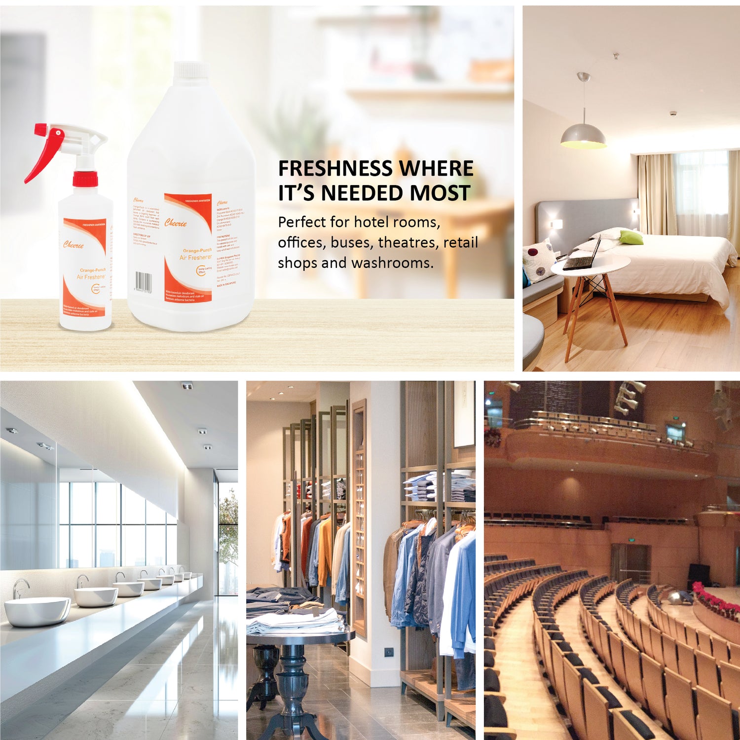 Cheerie® OrangePunch Air Freshener