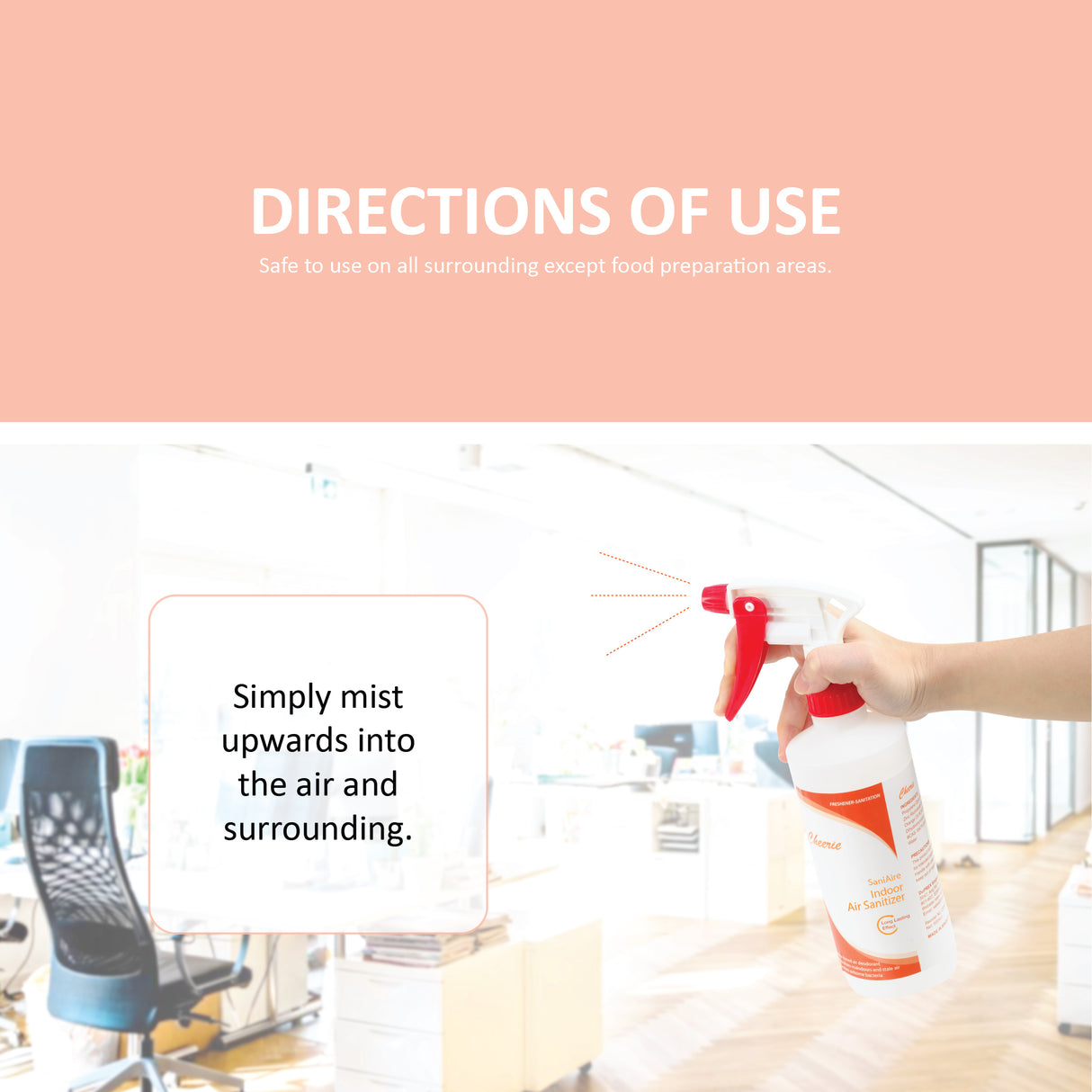 Cheerie® SaniAire Indoor Air Sanitizer – White Tea