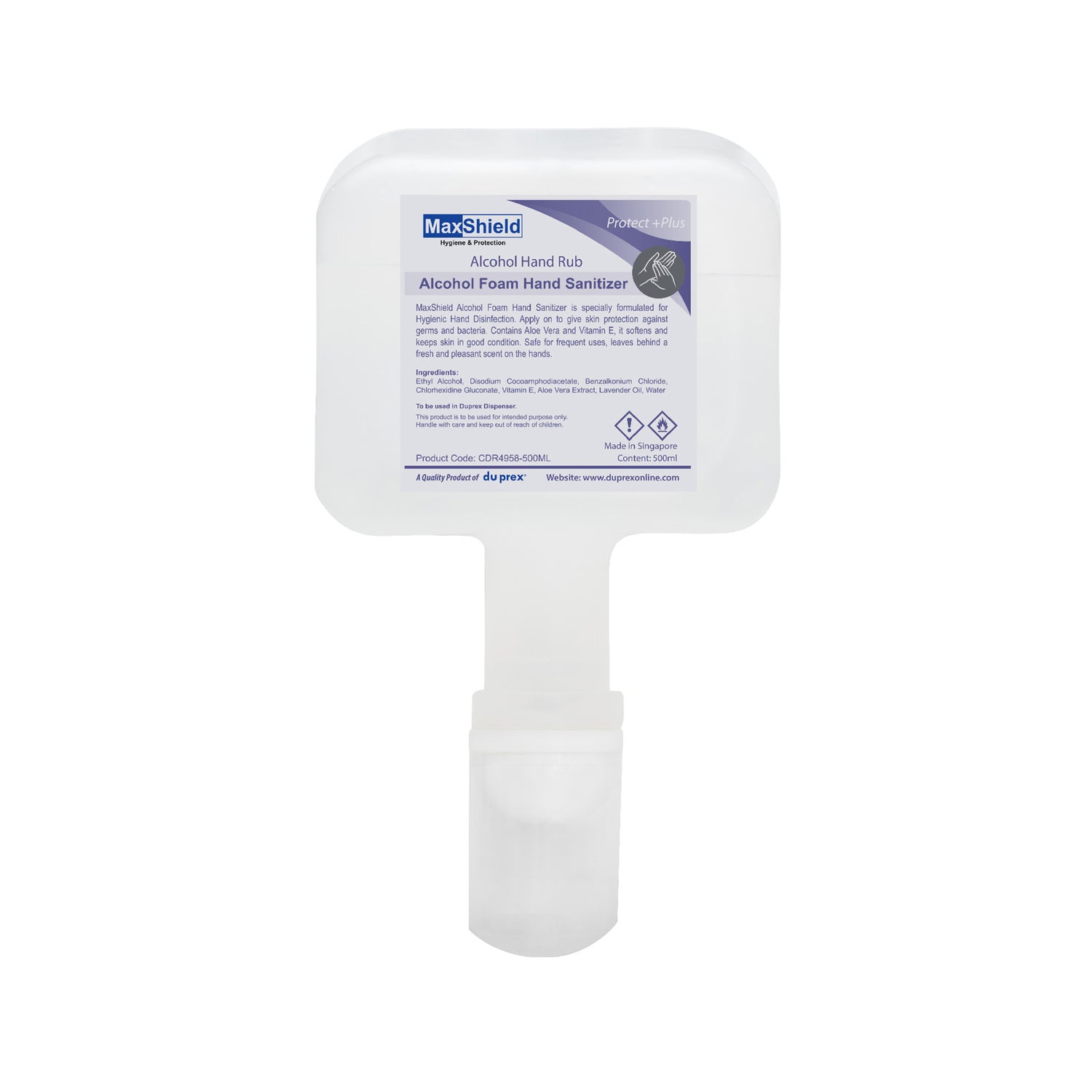 MaxShield® Alcohol Foam Hand Sanitizer Cartridges - Alcohol Hand Rub