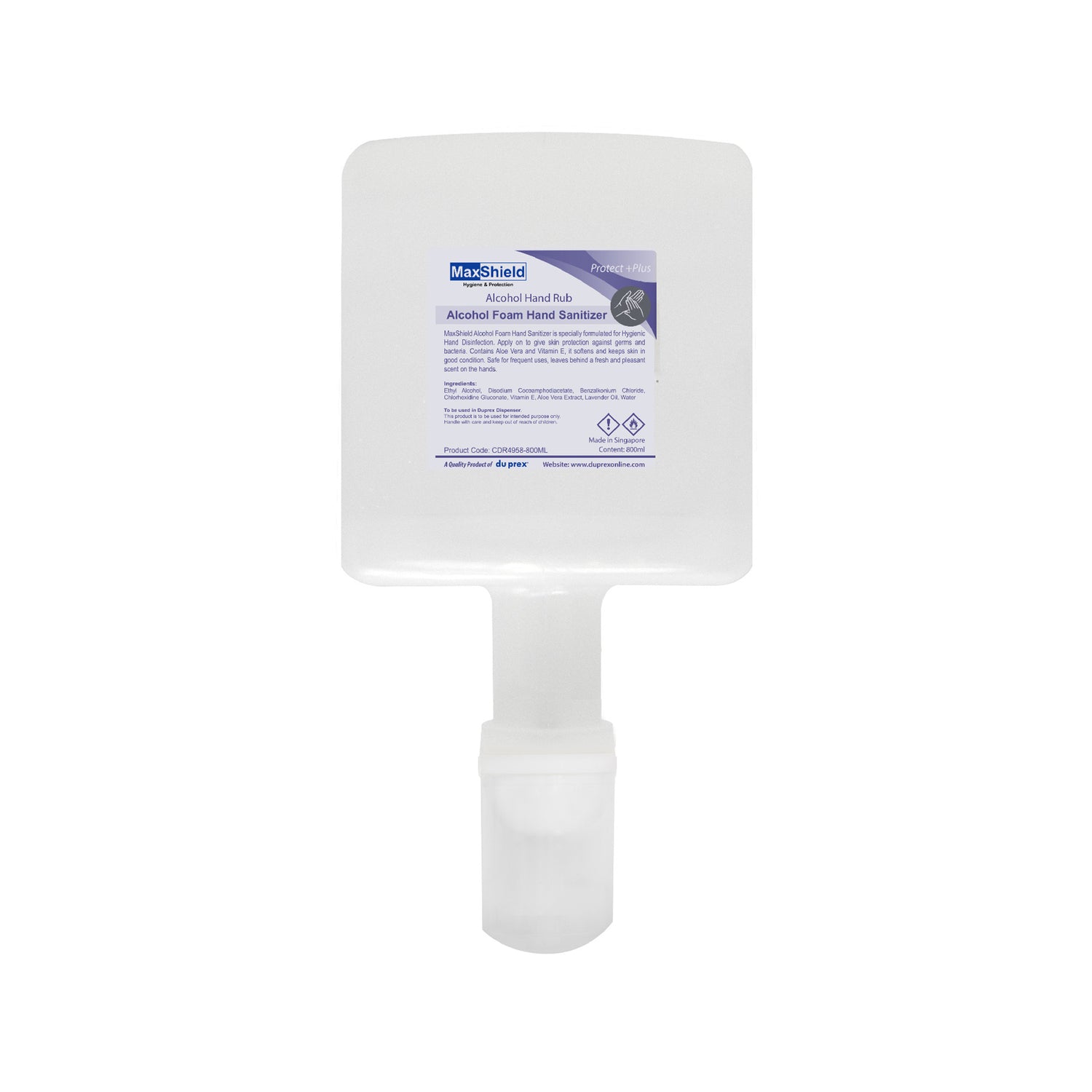 MaxShield® Alcohol Foam Hand Sanitizer Cartridges - Alcohol Hand Rub