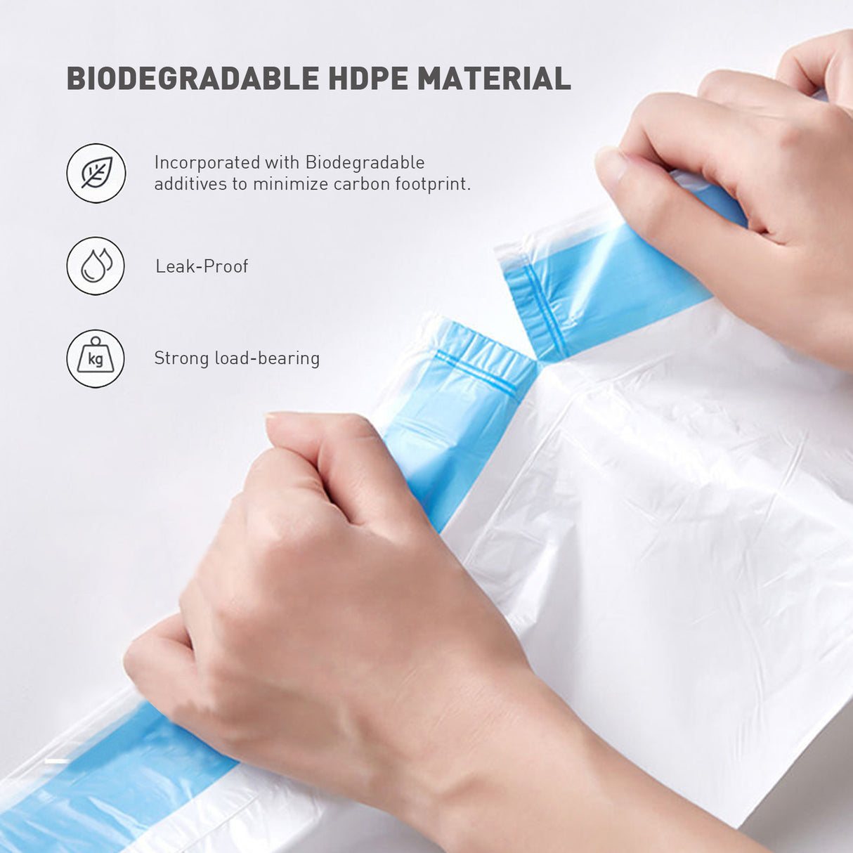 Fragranced Antimicrobial Bin Liners