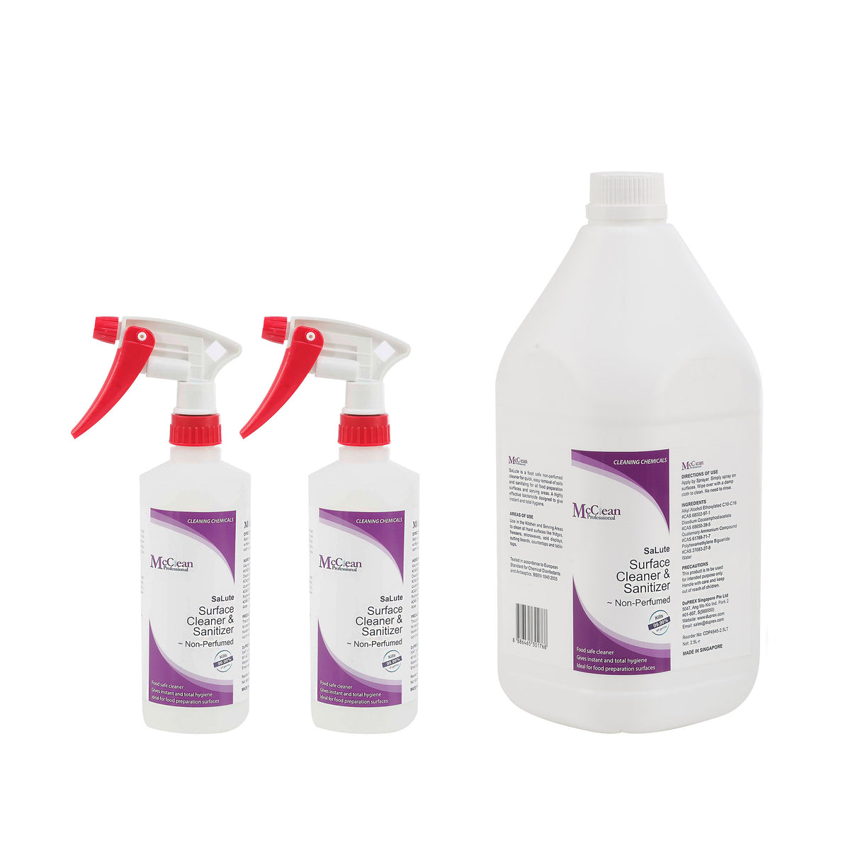 McClean® DeGerm Spray n Wipe Bactericide – Fresh Lavender