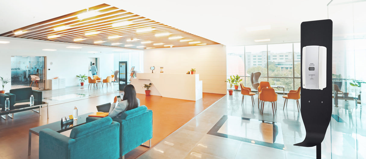 EQA1632-4 Adjustable Metal Floor Stand (Dispenser not included)