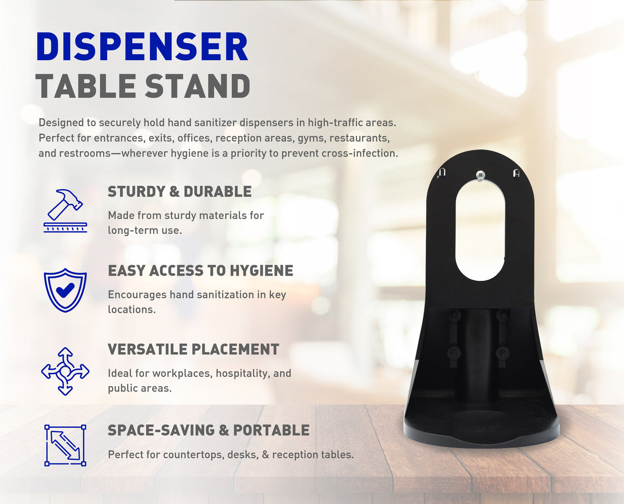 EQA1702 Dispenser Table Stand x 1 unit (Dispenser not included)
