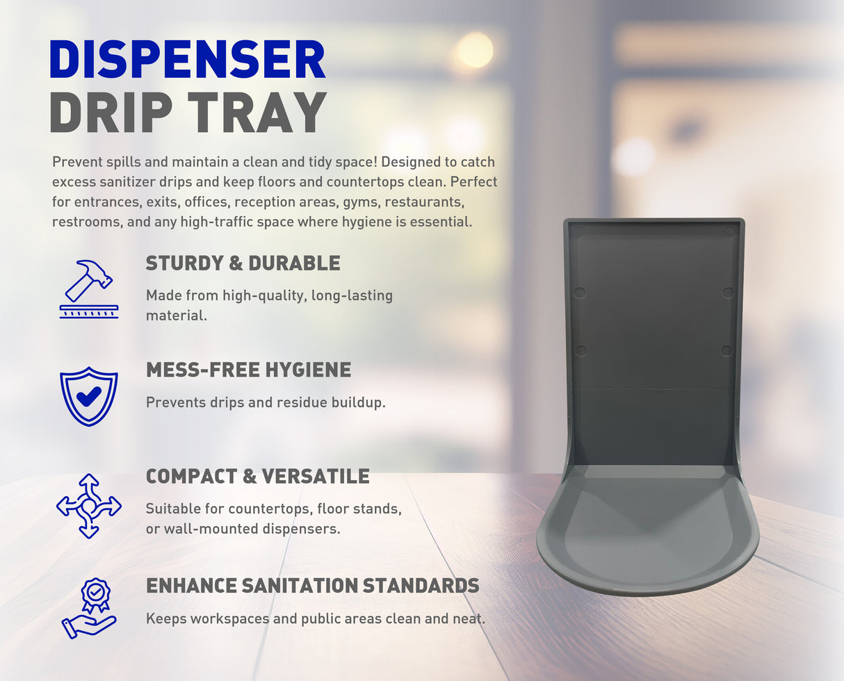 Dispenser Drip Tray x 1 unit (Dispenser not included)