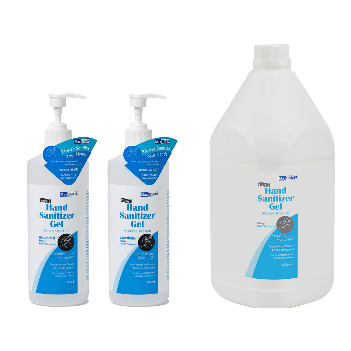 MaxShield® Hand Sanitizer Gel Alcohol Hand Rub