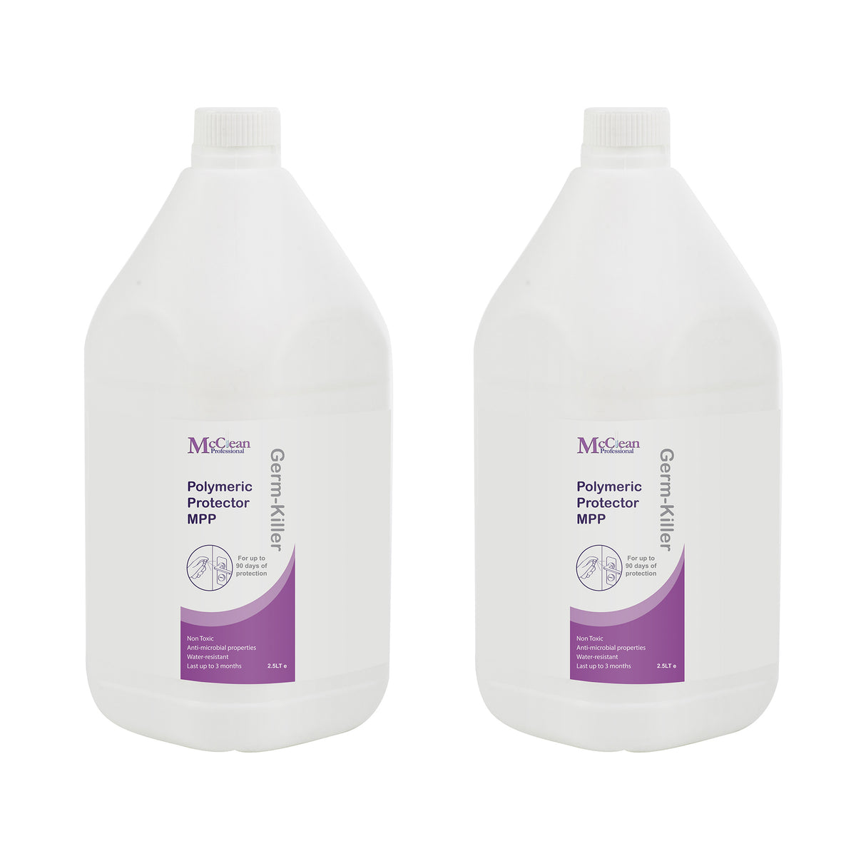 McClean® Polymeric Protector Antimicrobial Self-Disinfecting Coating Spray – Fragrance-free