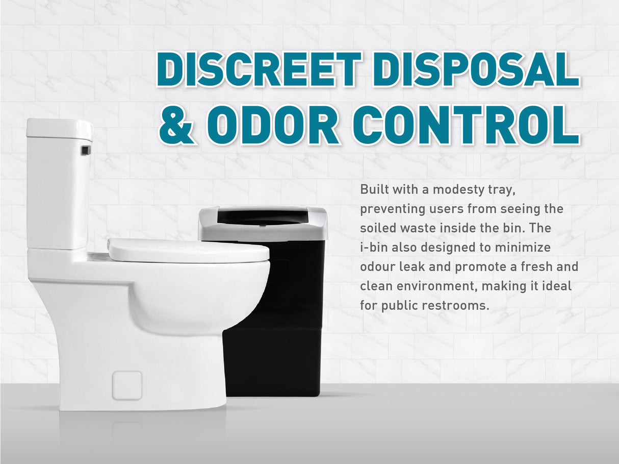 i-Bin MSB622- Auto Sanitary Bin