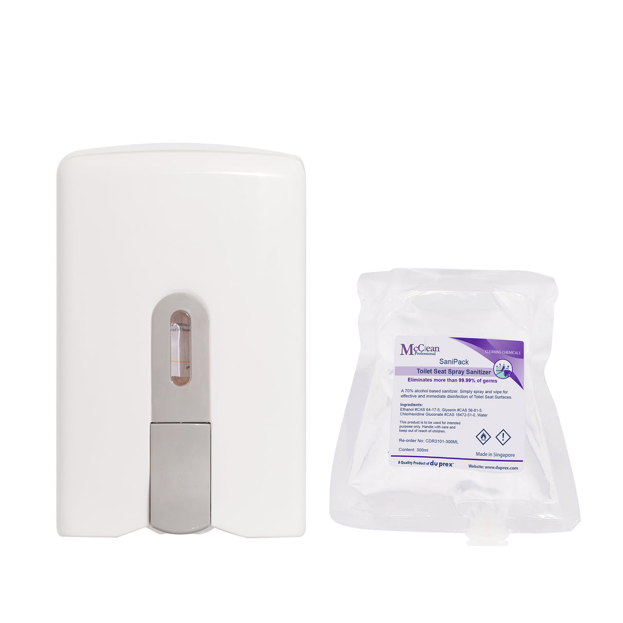 MSS551  Spray Dispenser Cream Grey – 300ml