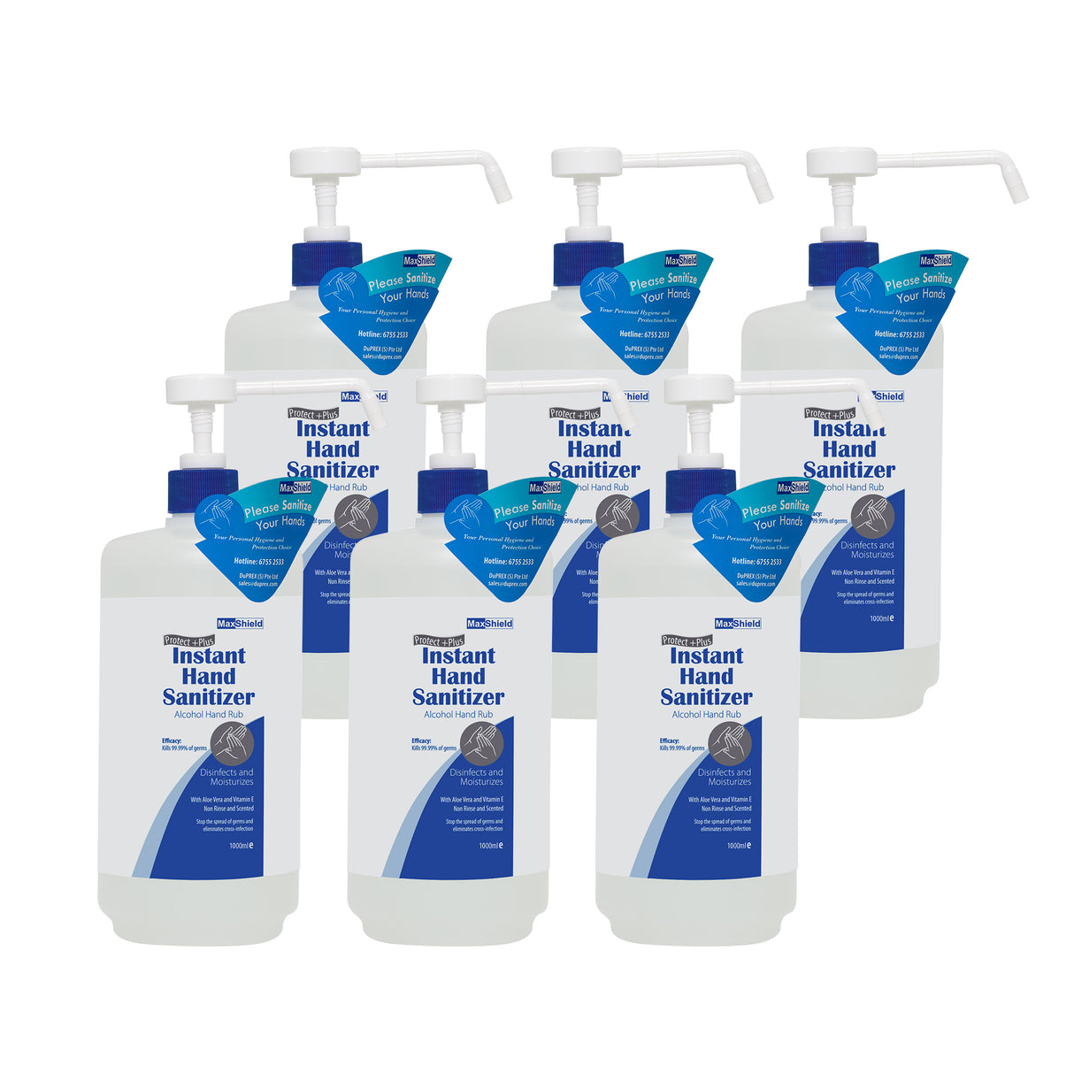 MaxShield® Instant Hand Sanitizer Alcohol Hand Rub
