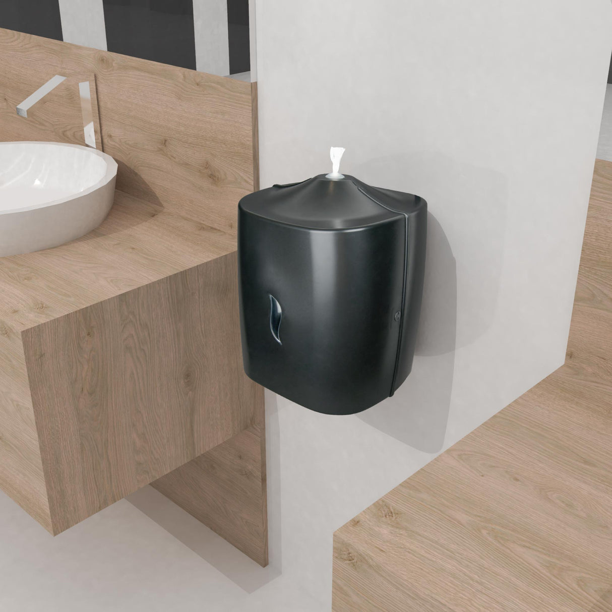 EQA1390-2 Wall Mounted Center Pull Wet Wipes Dispenser