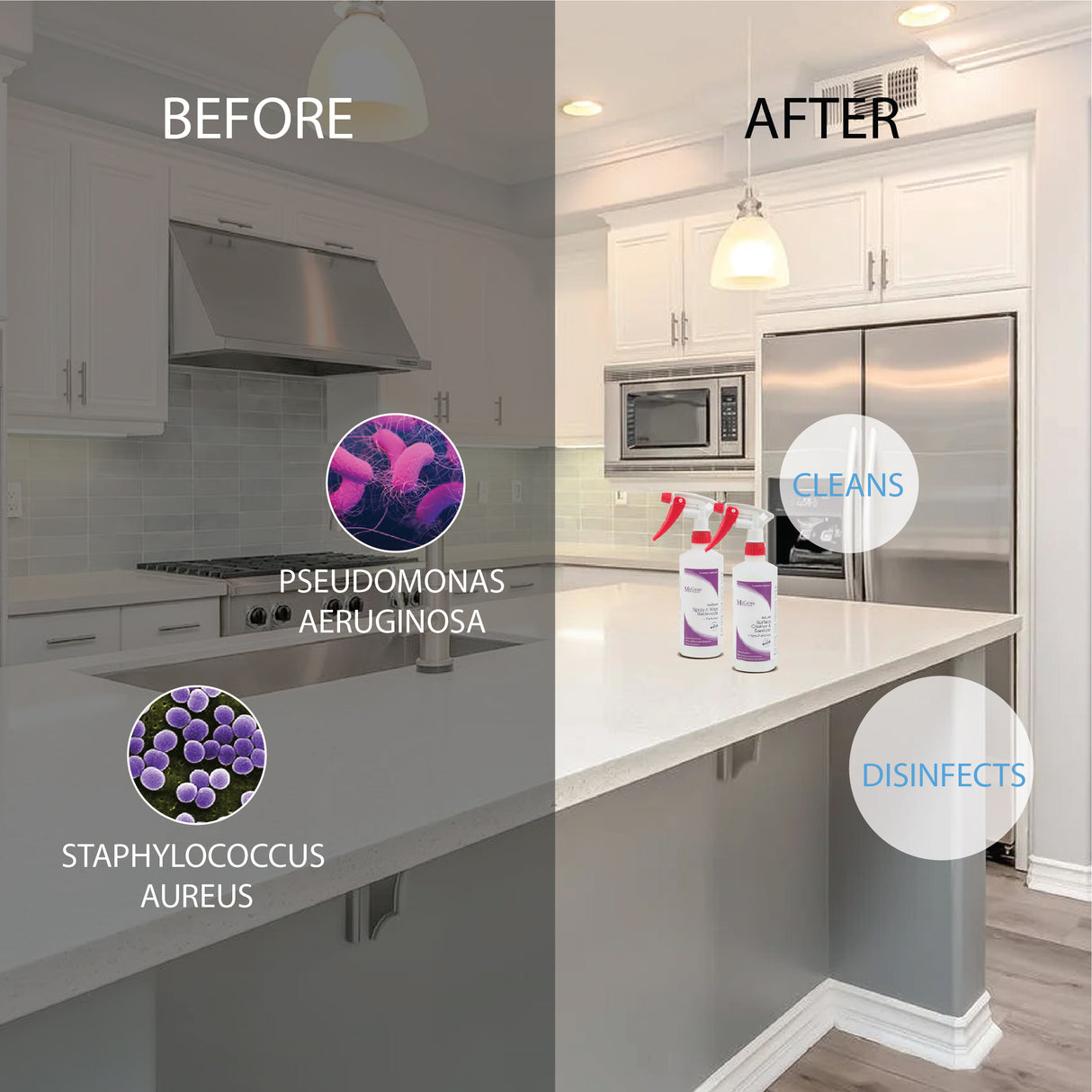 McClean® SaLute Surface Cleaner & Sanitizer – Non Perfumed