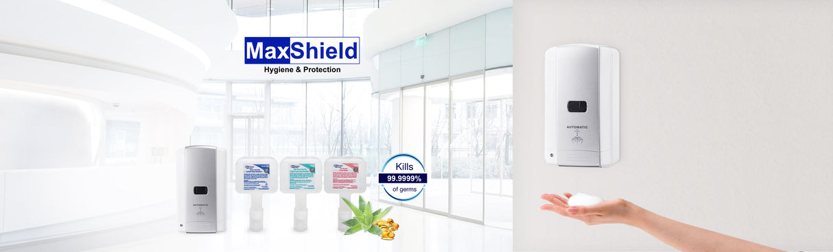 SD-7350C NuTech Auto Spray/Foam Dispenser White-Grey 500ml - 1 per carton