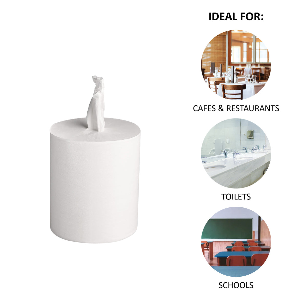 NuPaper® Centre Pull Hand Towel Pure Pulp ERE2073 – 300 metres