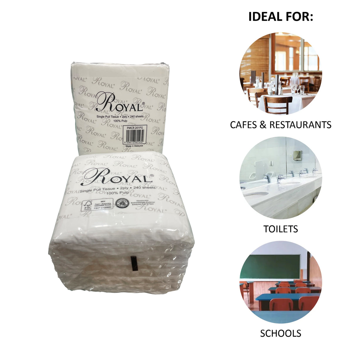 NuPaper® Interleave Tissue 2 ply Pure Pulp – 18000 sheets 75 pkts per carton