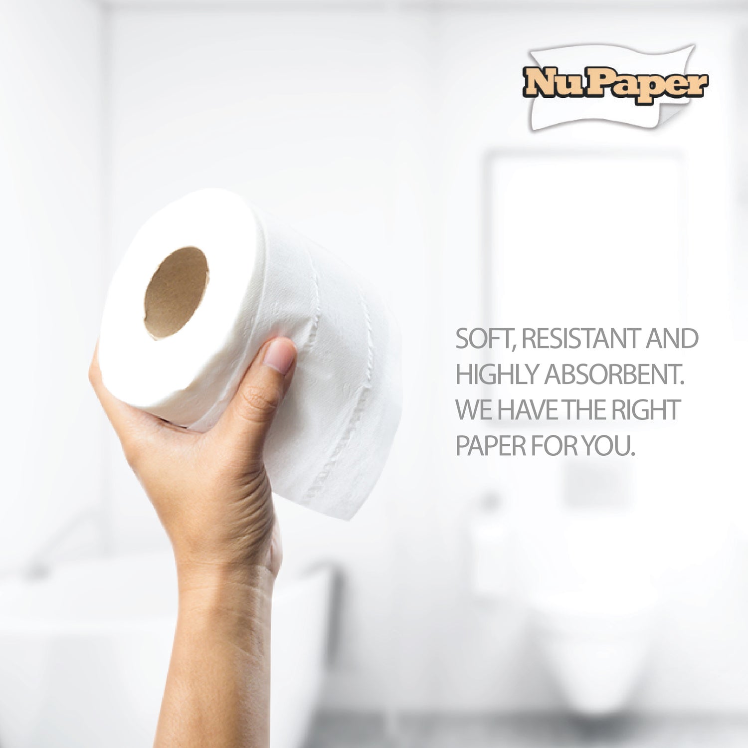 NuPaper® Toilet Roll Tissue Pure Pulp ERE2306-1 (220 sheets, 120 rolls per carton)