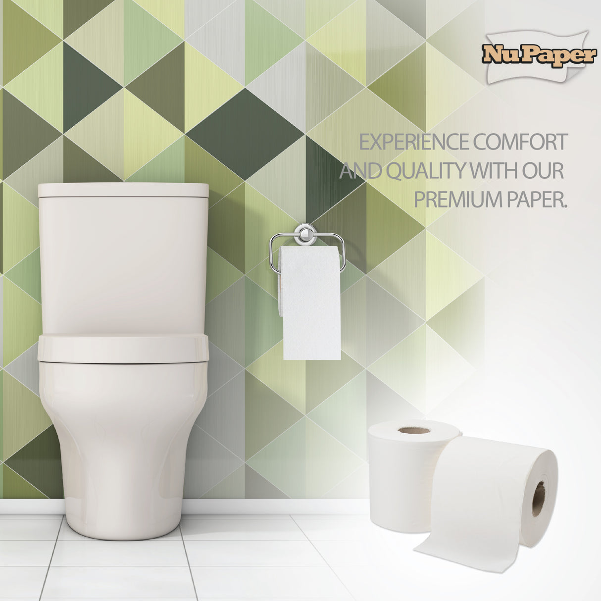 NuPaper® Toilet Roll Tissue Pure Pulp ERE2306-1 (220 sheets, 120 rolls per carton)