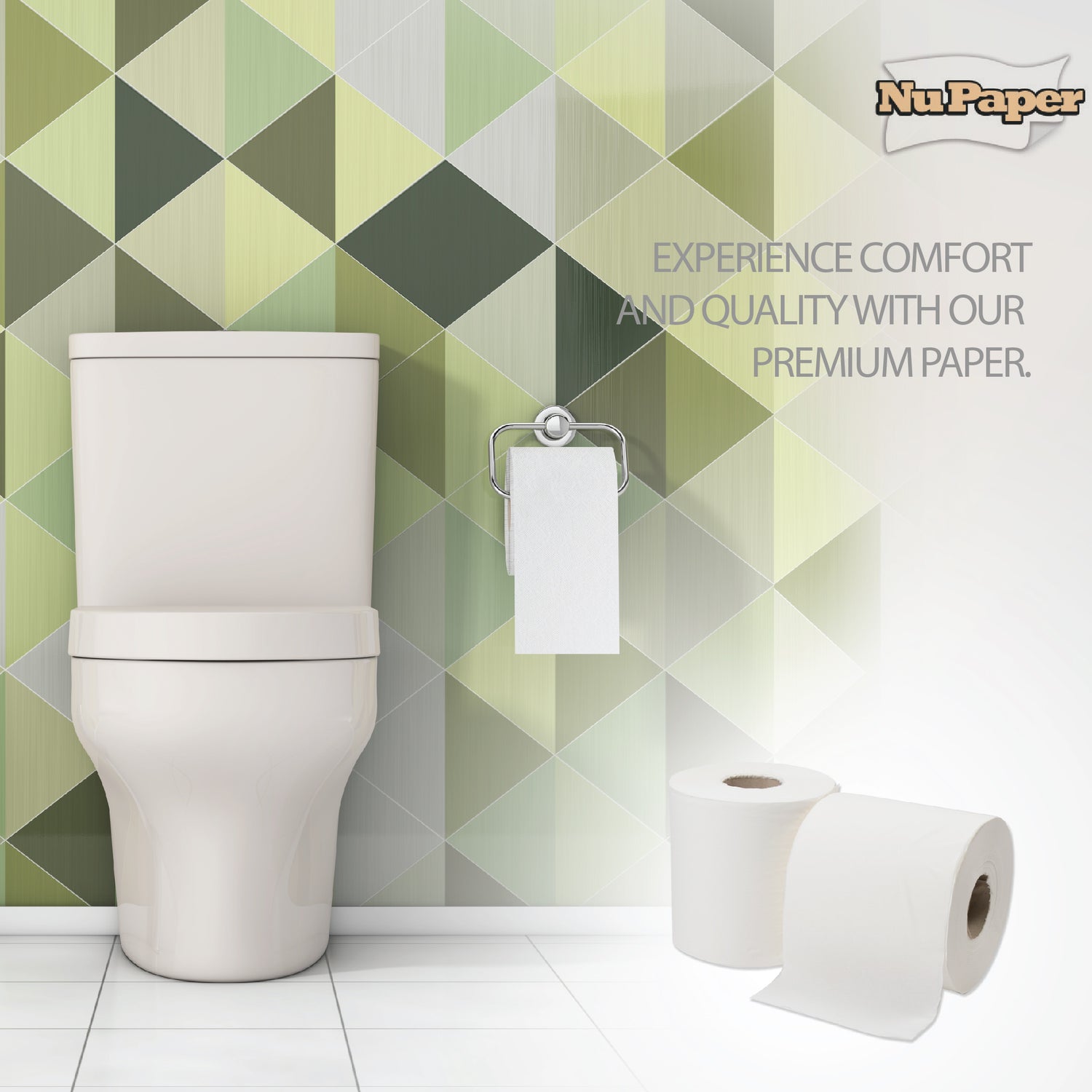 NuPaper® Toilet Roll Tissue Pure Pulp ERE2306-1 (220 sheets, 120 rolls per carton)