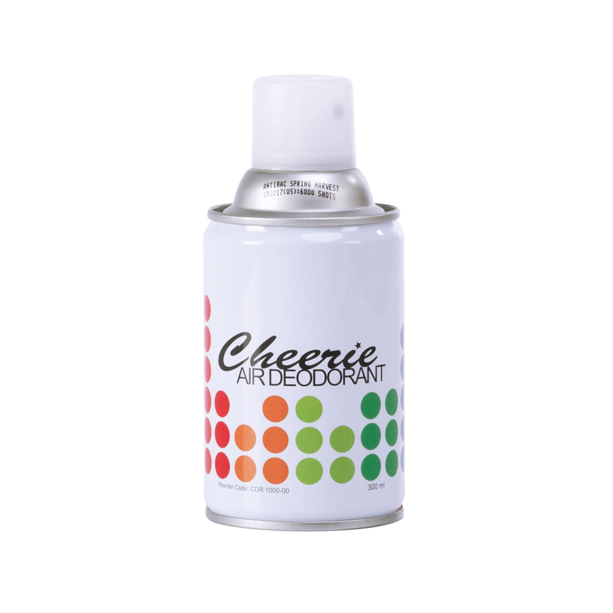 Cheerie® Air Deodorant Metered Aerosol Can 6000 shots  1 box x 10 cans