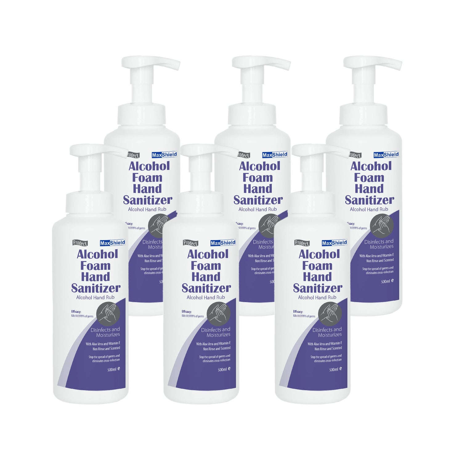 MaxShield® Alcohol Foam Hand Sanitizer Alcohol Hand Rub – Duprex Online