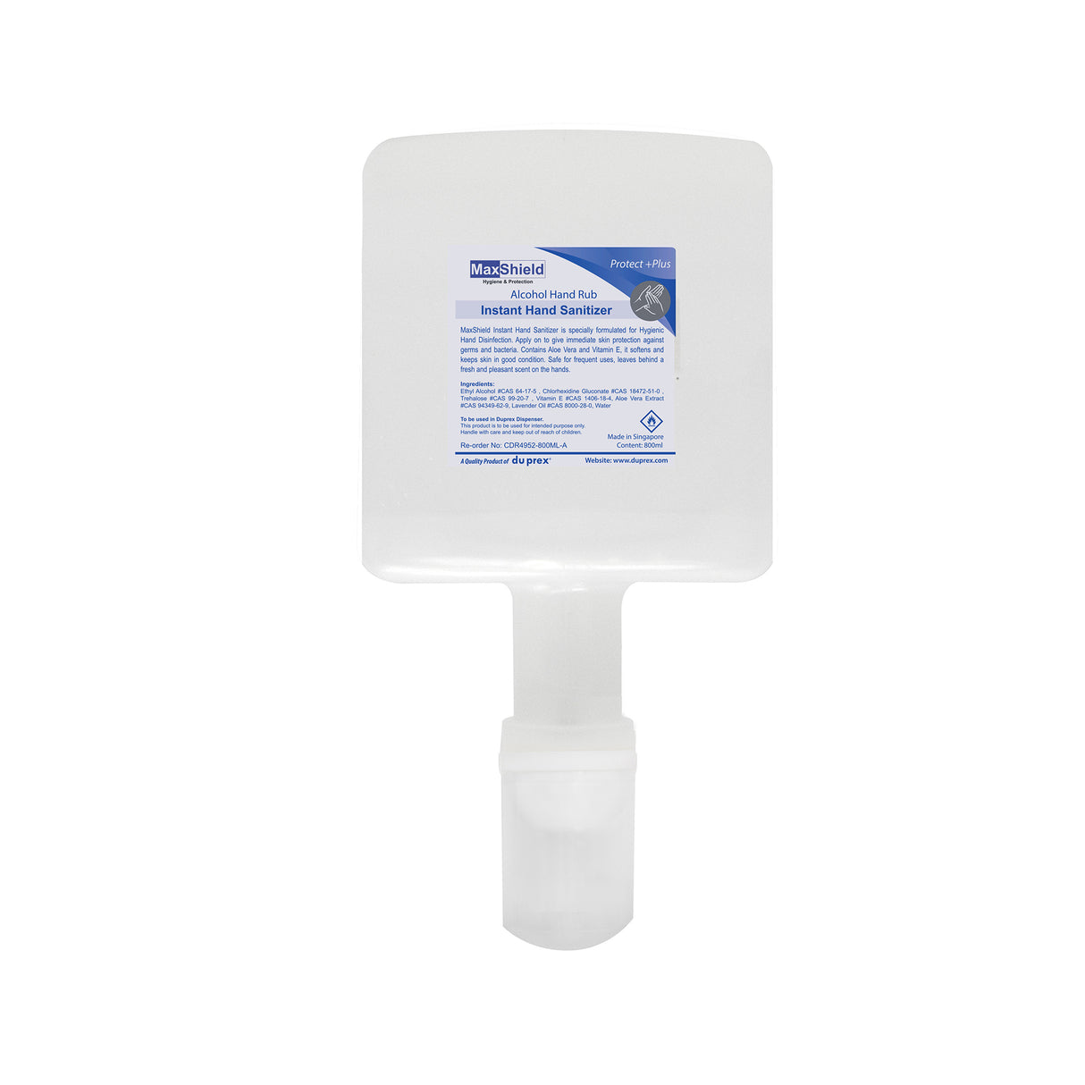 MaxShield® Instant Hand Sanitizer Cartridges - Alcohol Hand Rub