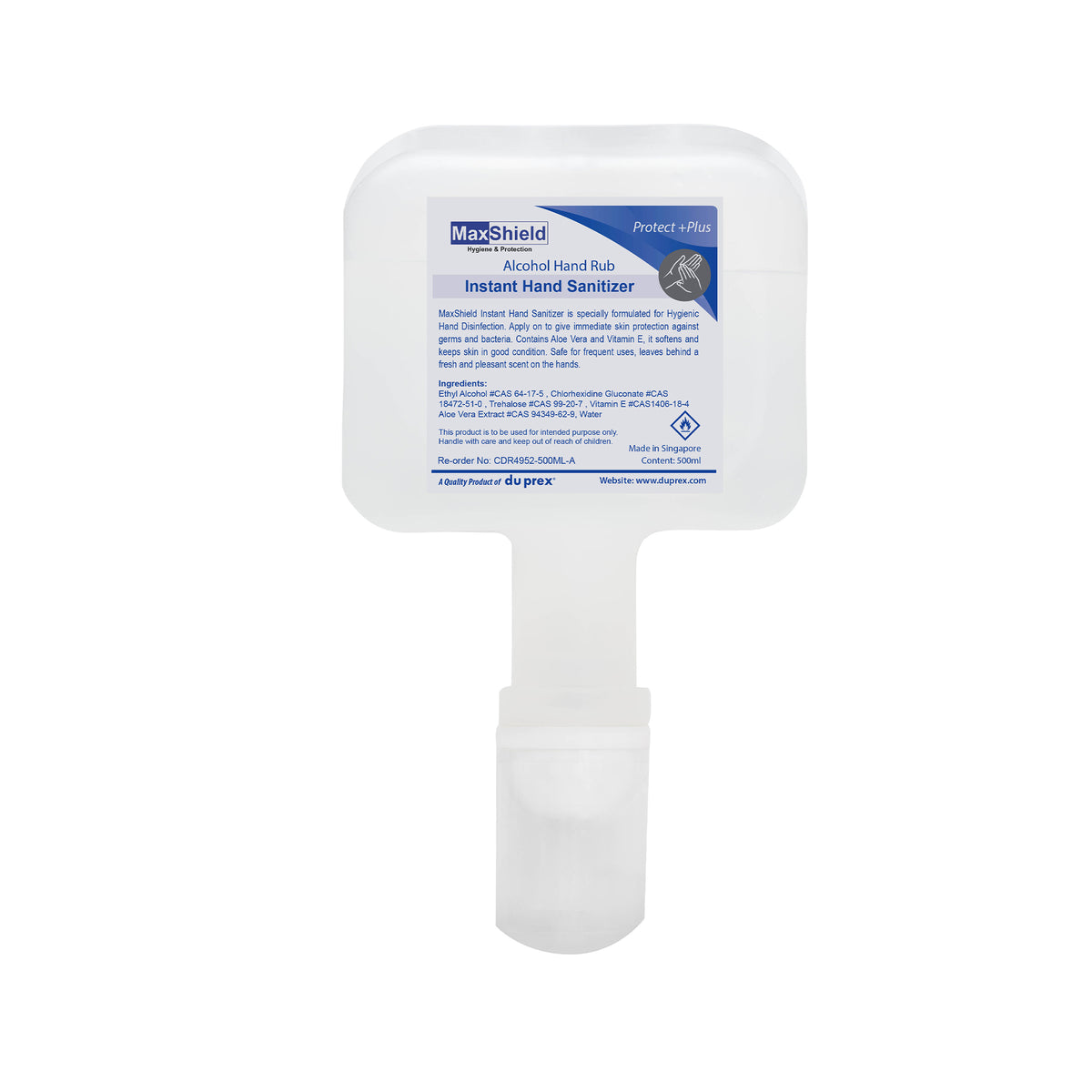 MaxShield® Instant Hand Sanitizer Cartridges - Alcohol Hand Rub ...