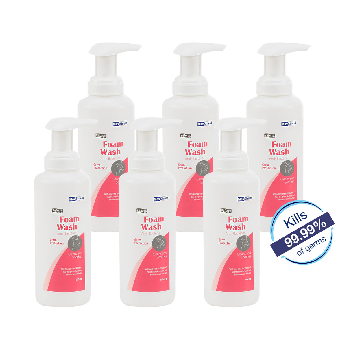 MaxShield® Anti-Bacterial Foam Wash