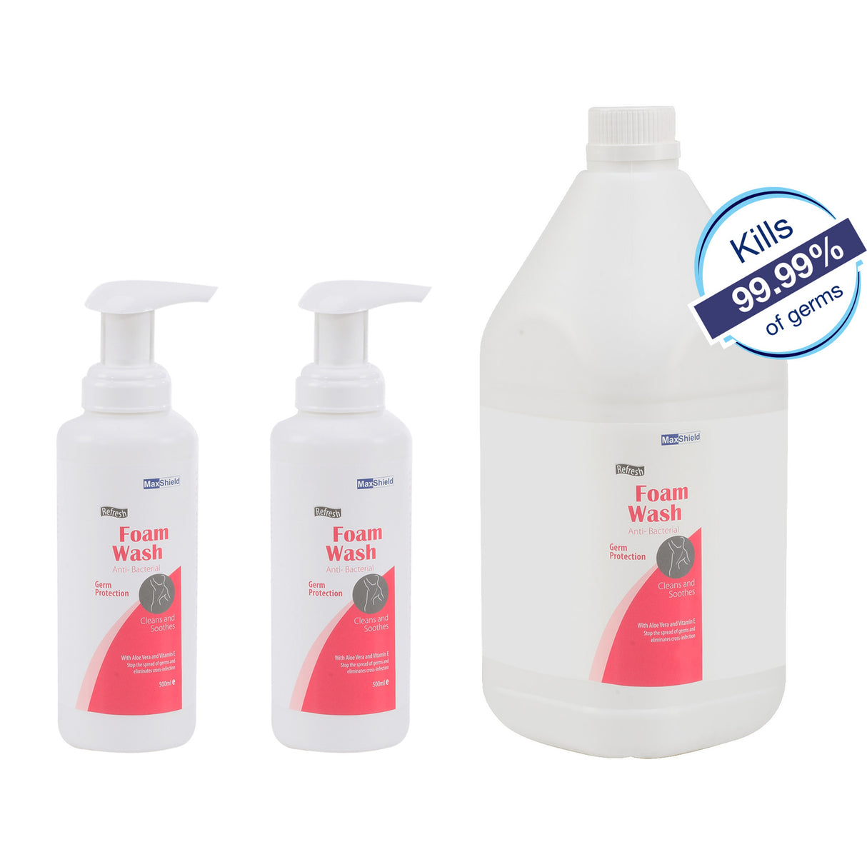 MaxShield® Anti-Bacterial Foam Wash