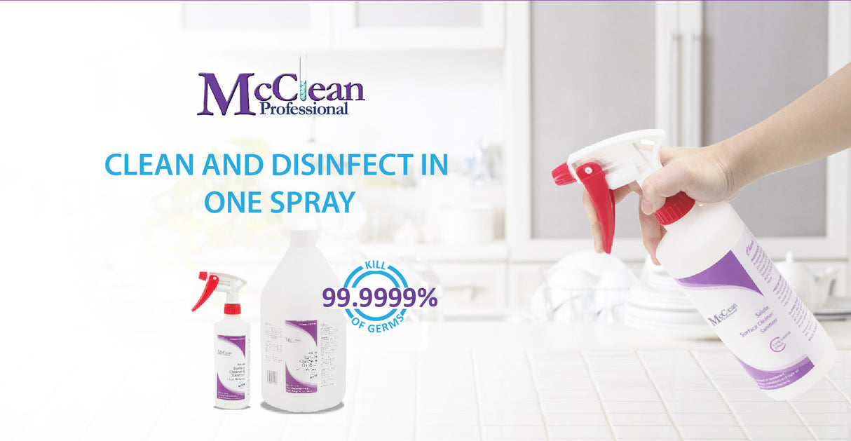 McClean® SaLute Surface Cleaner & Sanitizer – Non Perfumed