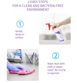 McClean® SaLute Surface Cleaner & Sanitizer – Non Perfumed