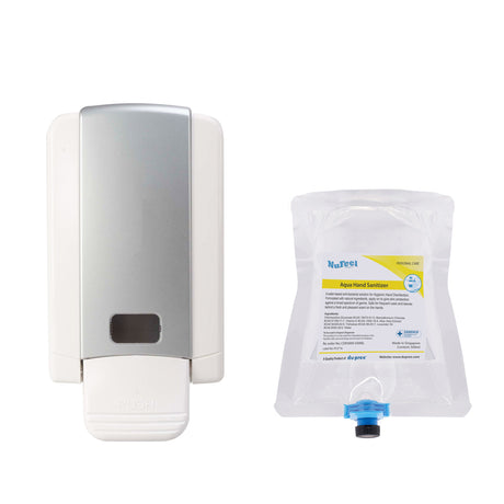 SD7145C NuTech Spray Dispenser White Grey – 500ml