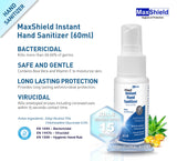 MaxShield® Instant Hand Sanitizer Alcohol Hand Rub