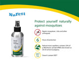 NuFeel® i-Repel Natural insect repellent 4 x 60ml